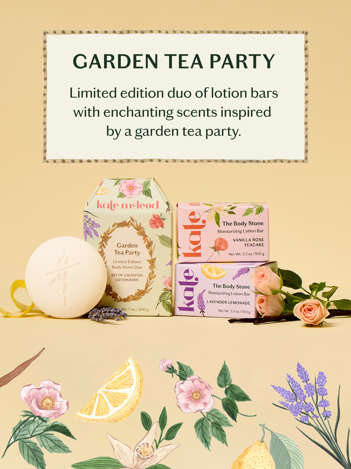 Garden Tea Party | Spring Body Stone Duo