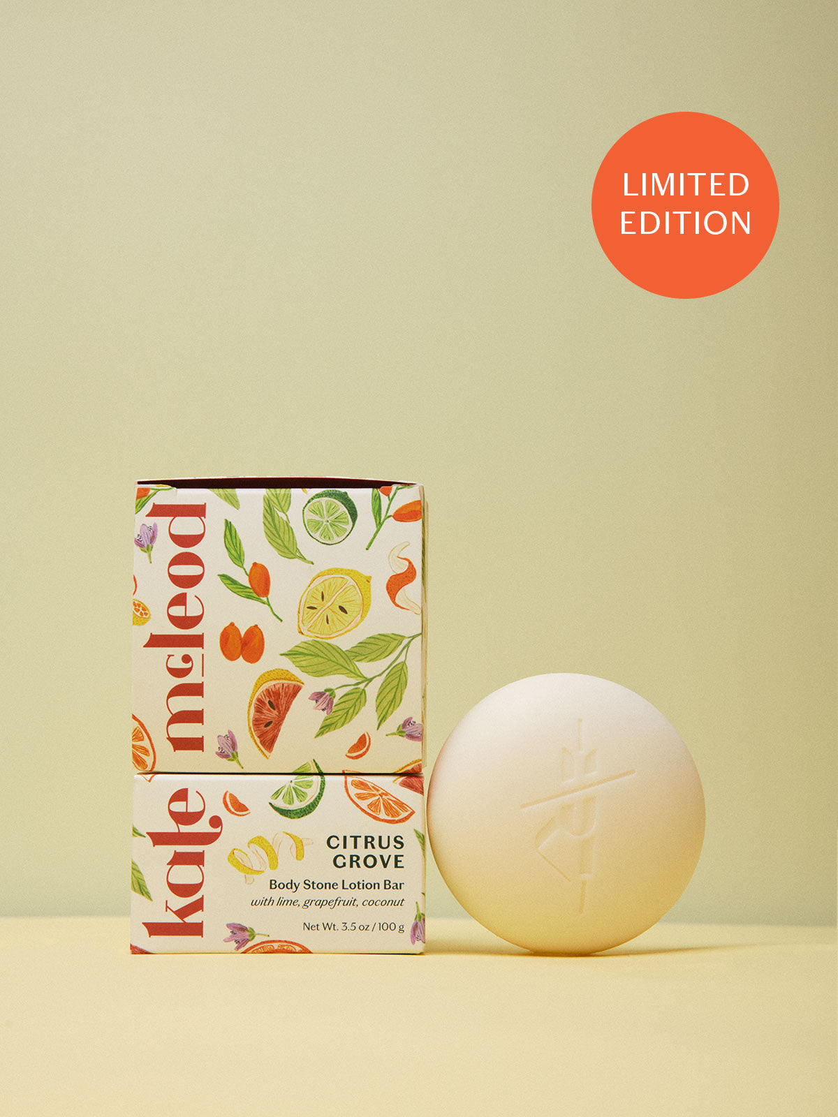 Citrus Grove | Body Stone Lotion Bar