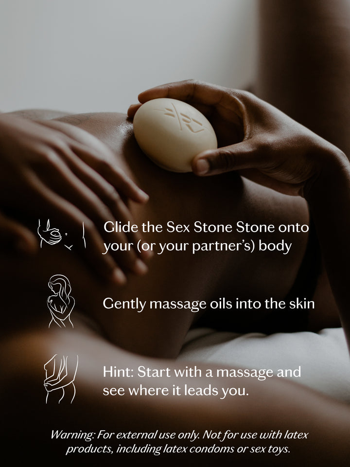 Sex Stone | Sensual Massage Bar & Intimacy Oil